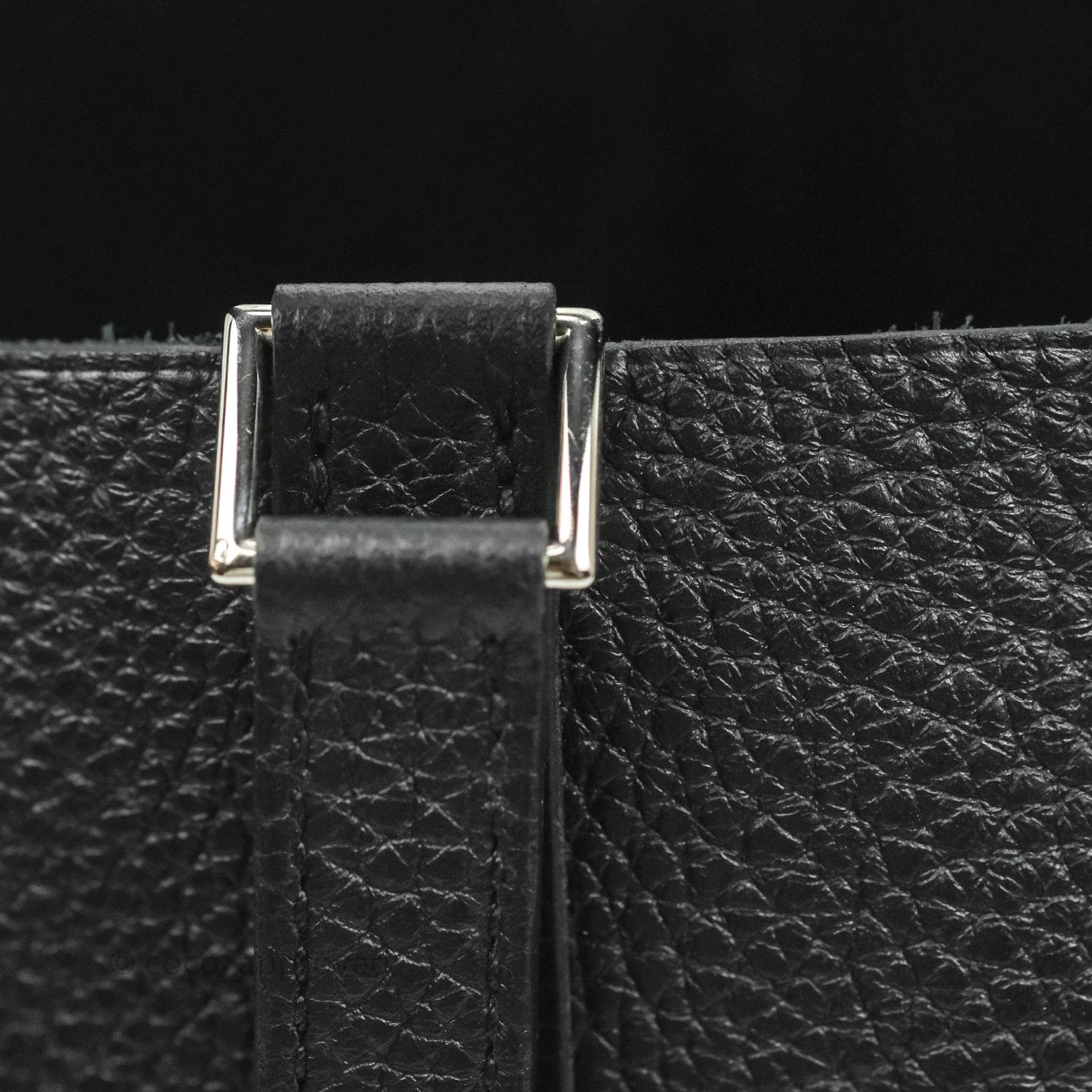 Hermès Taurillon Clemence Picotin Lock 18 PM Black Palladium Hardware