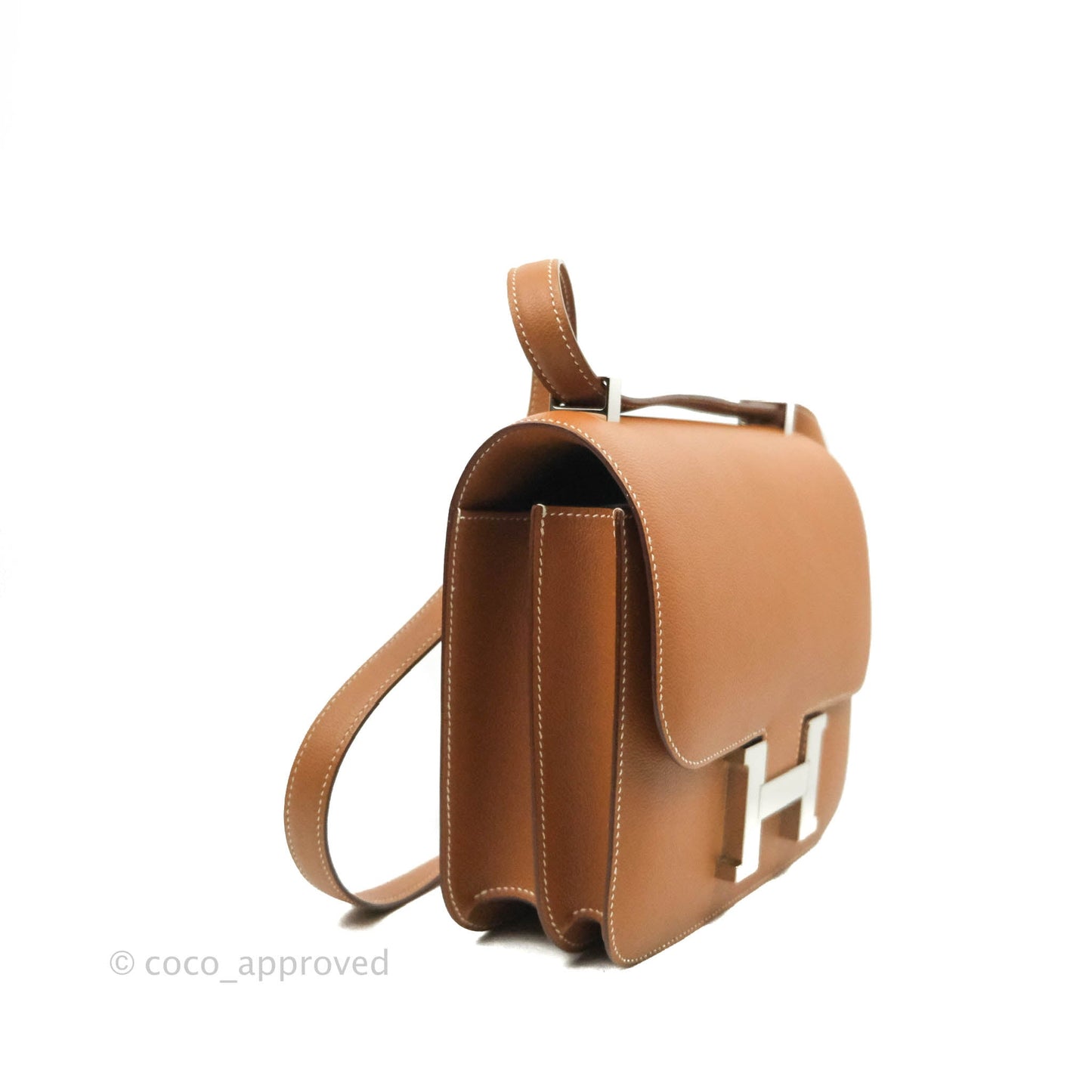 Hermès Constance 24 Gold Evercolor Palladium Hardware