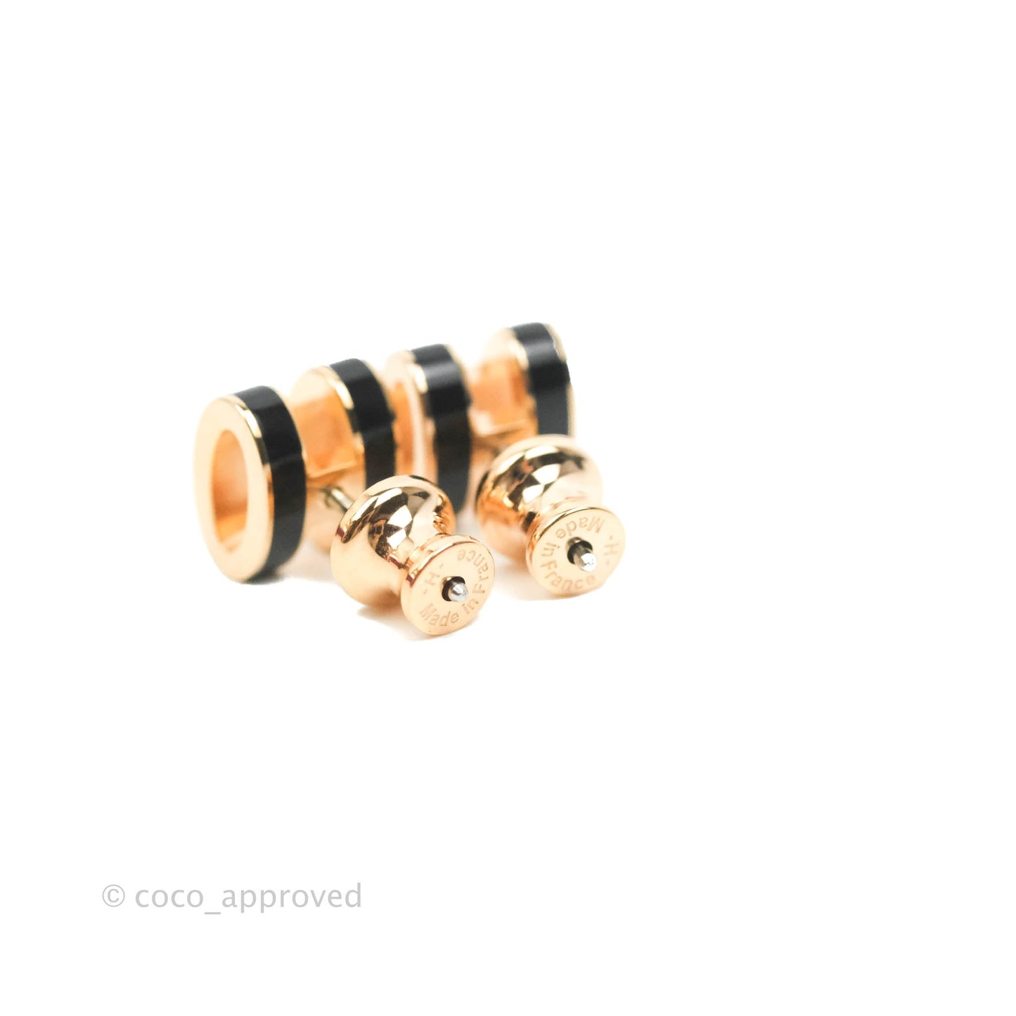 Hermès Mini Pop H Black Rose Gold