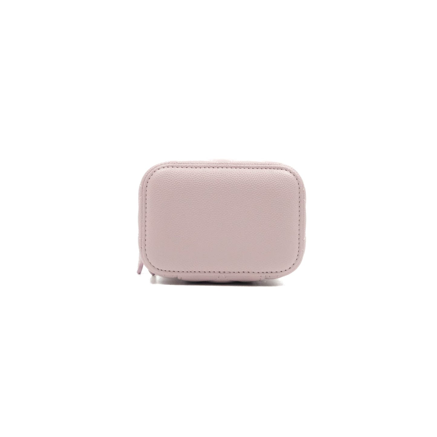 Chanel Mini Vanity Classic With Chain Lilac Rose Clair Caviar Gold Hardware