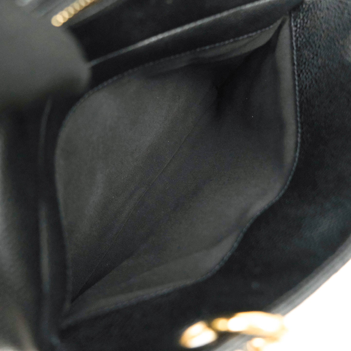 Chanel PTT Petite Timeless Shopping Tote Bag Black Caviar Gold Hardware