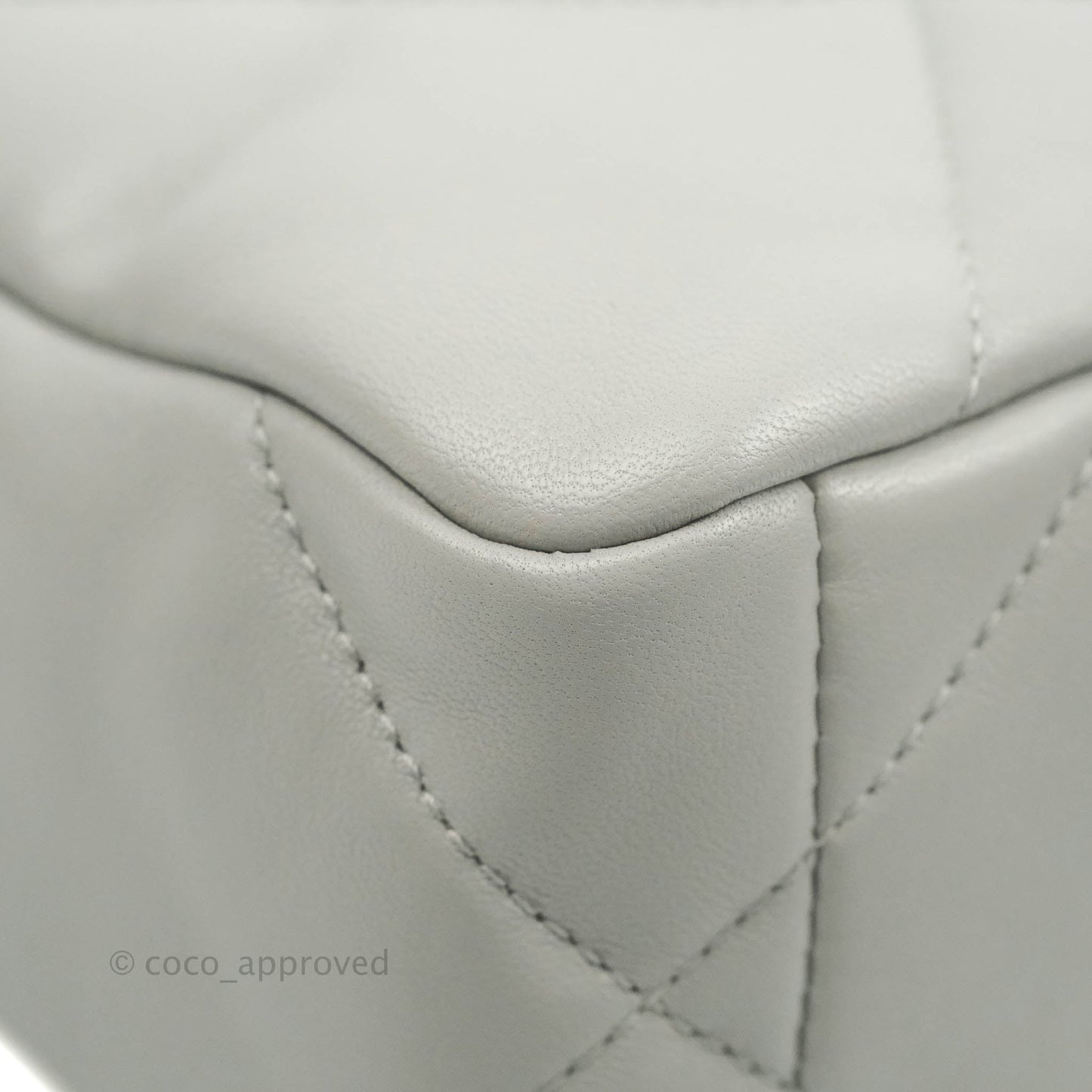 Chanel 19 Small Grey Mixed Hardware 21A