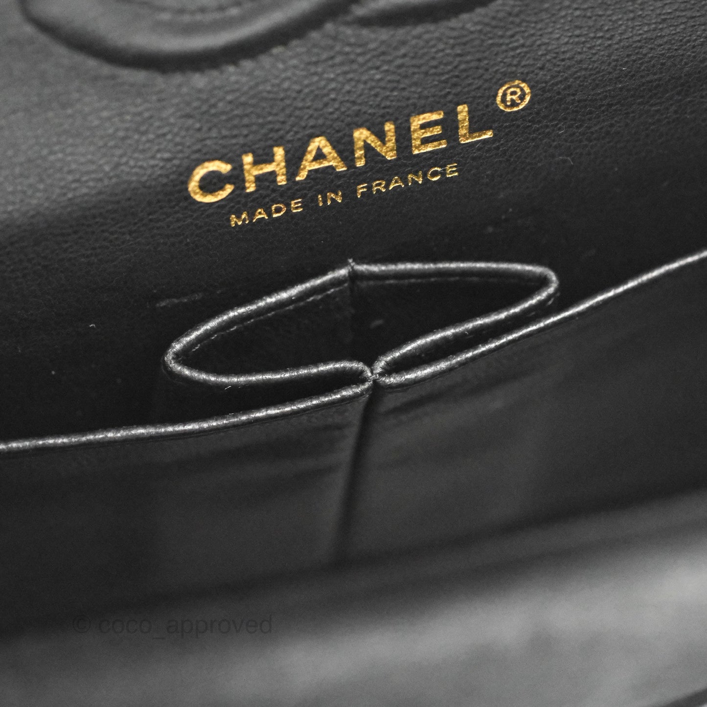 Chanel Small Classic Quilted Flap Black Caviar Gold Hardware