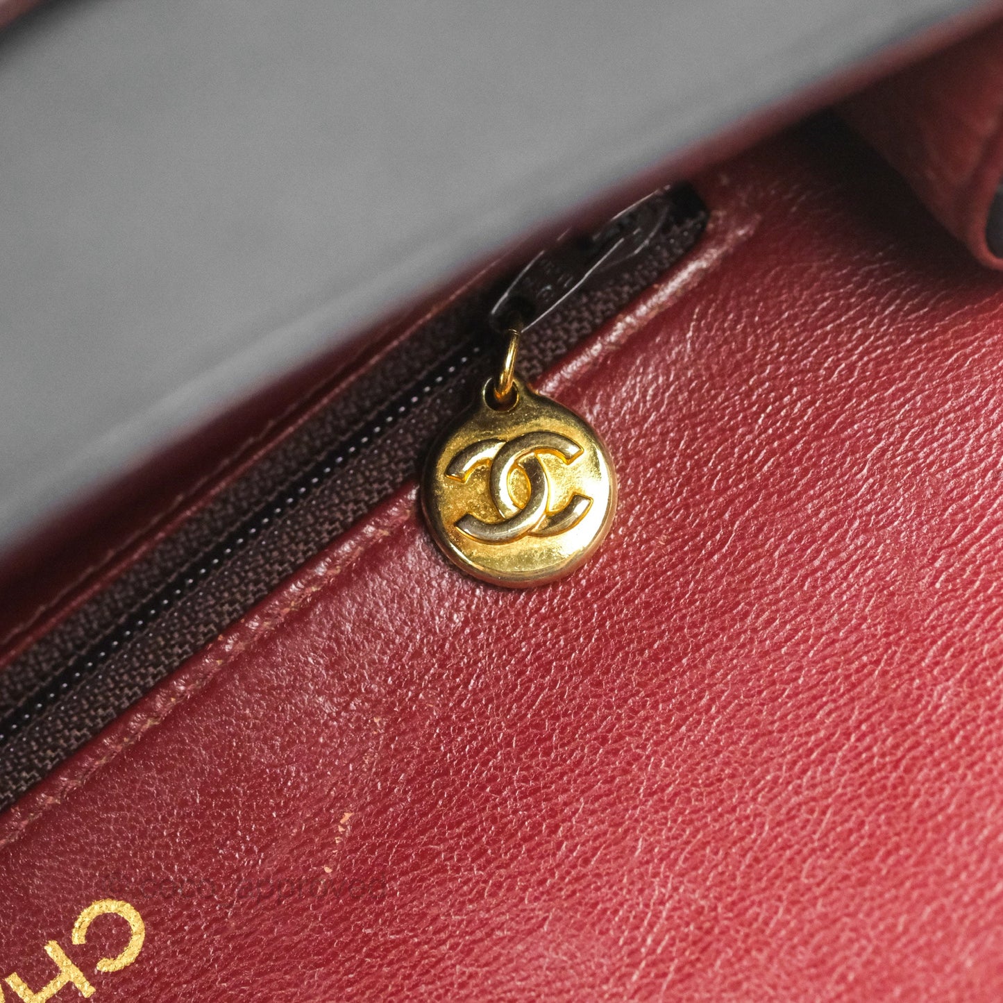 Chanel Vintage Square Flap Bag Black Lambskin 24K Gold Hardware