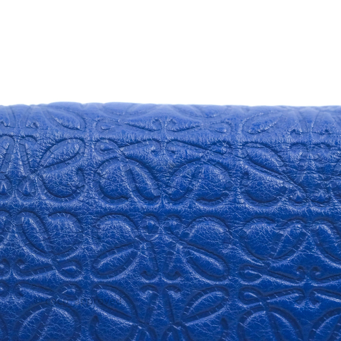 Loewe Avenue Chain Bag Anagram Blue