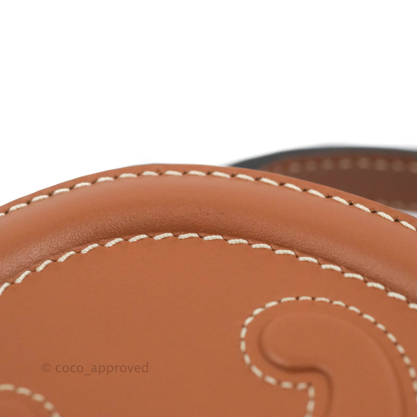 Celine Oval Bag Cuir Triophe Tan Calfskin