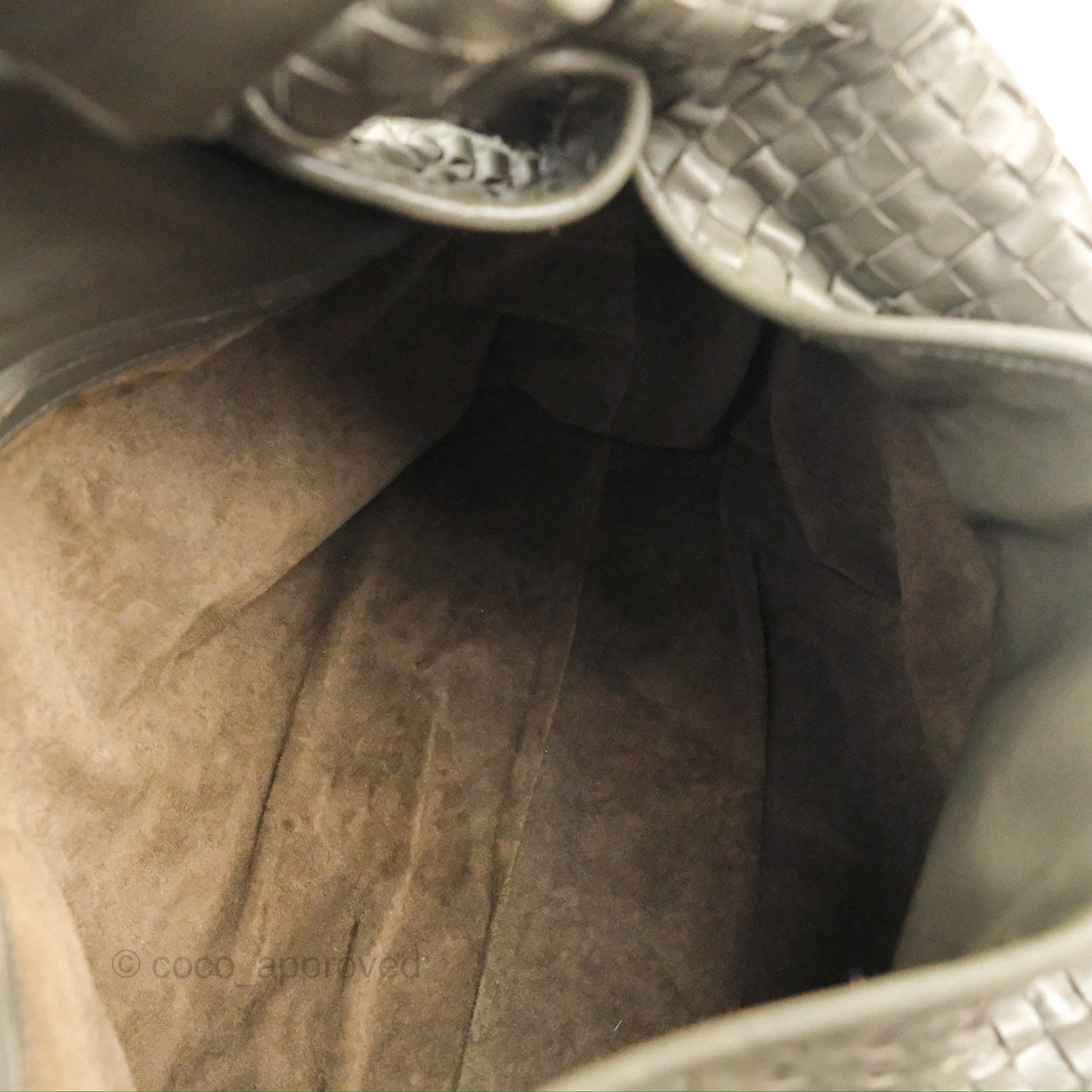 Bottega Veneta Medium Sloane Hobo Intrecciato Nappa Dark Olive Green