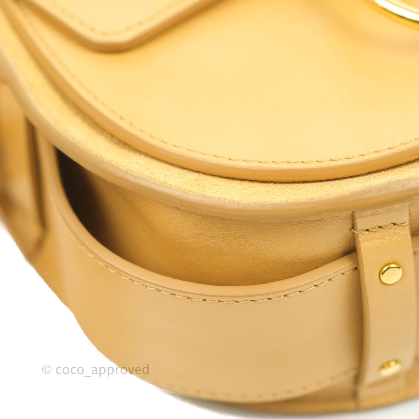Chloé Small Tess Bag Beige Calfskin