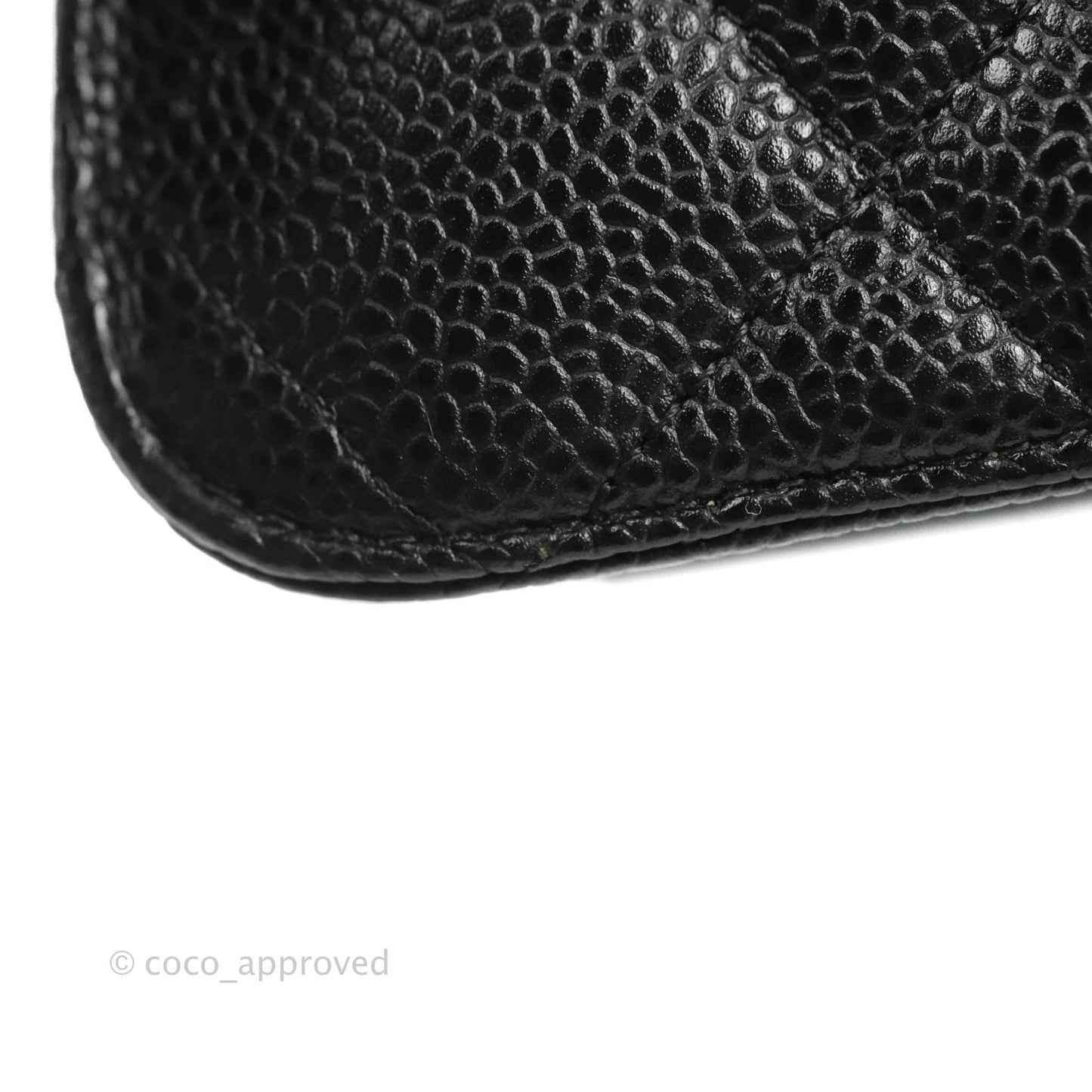 Chanel Quilted Maxi Double Flap Black Caviar Silver Hardware