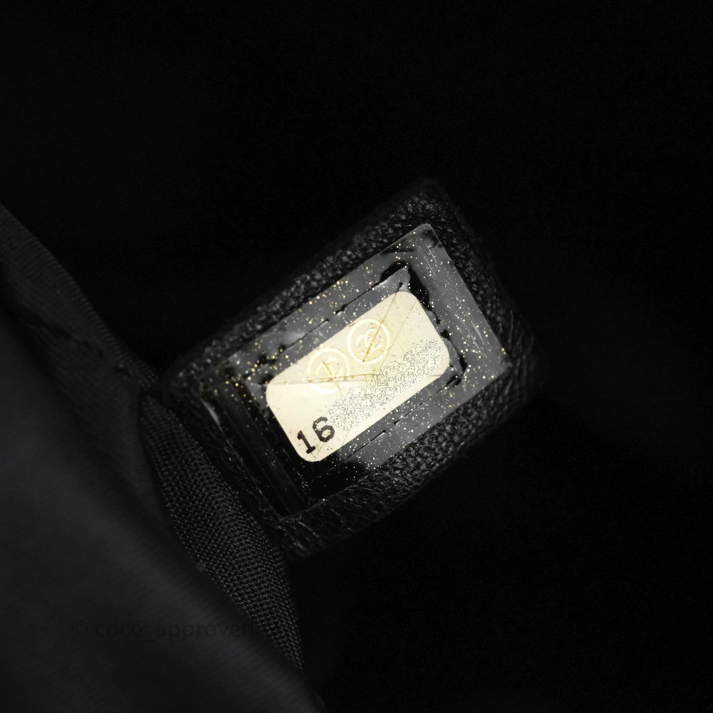Chanel Quilted Large Paris Biarritz Tote Black Coated Canvas