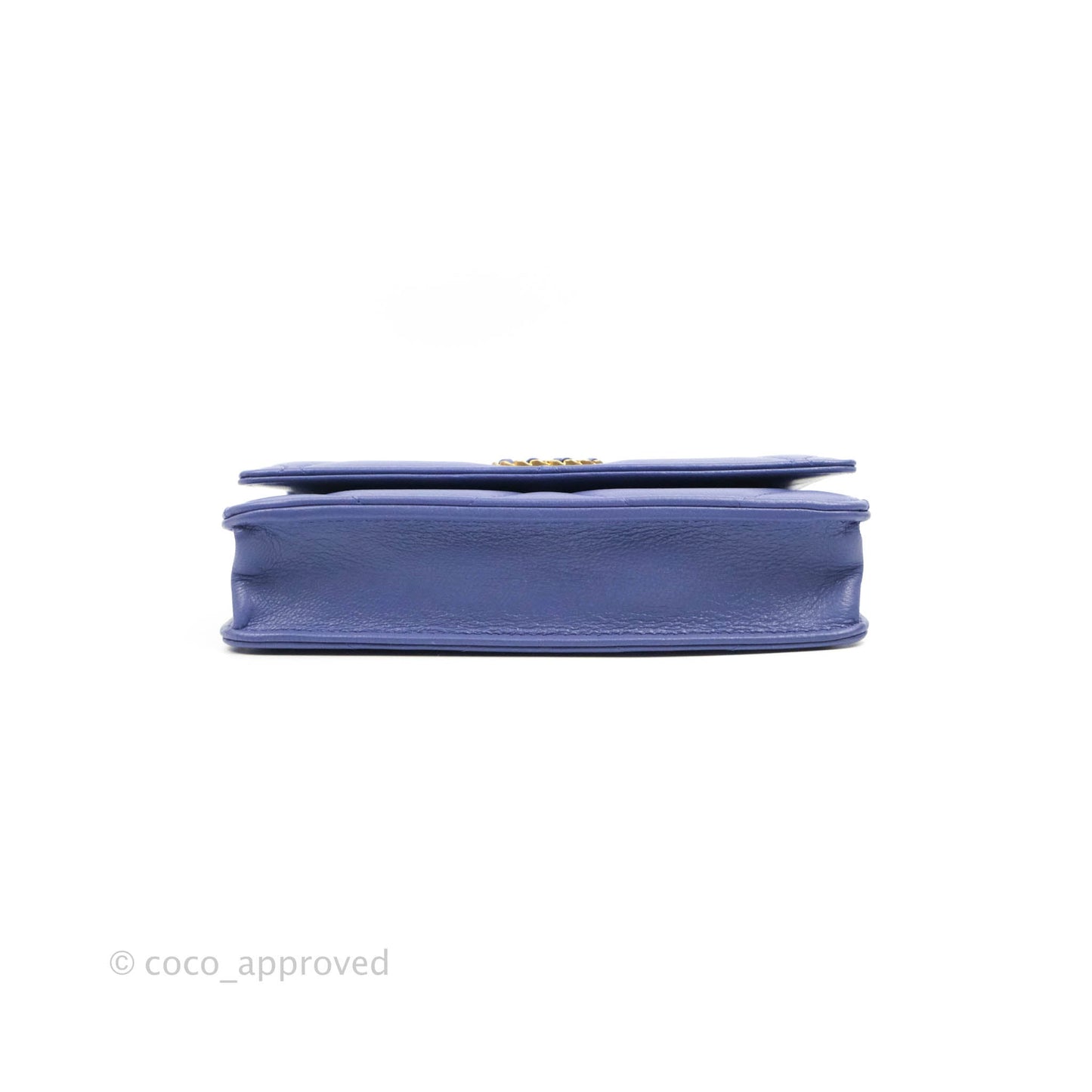 Chanel 19 Wallet on Chain WOC Very Peri Mixed Hardware
