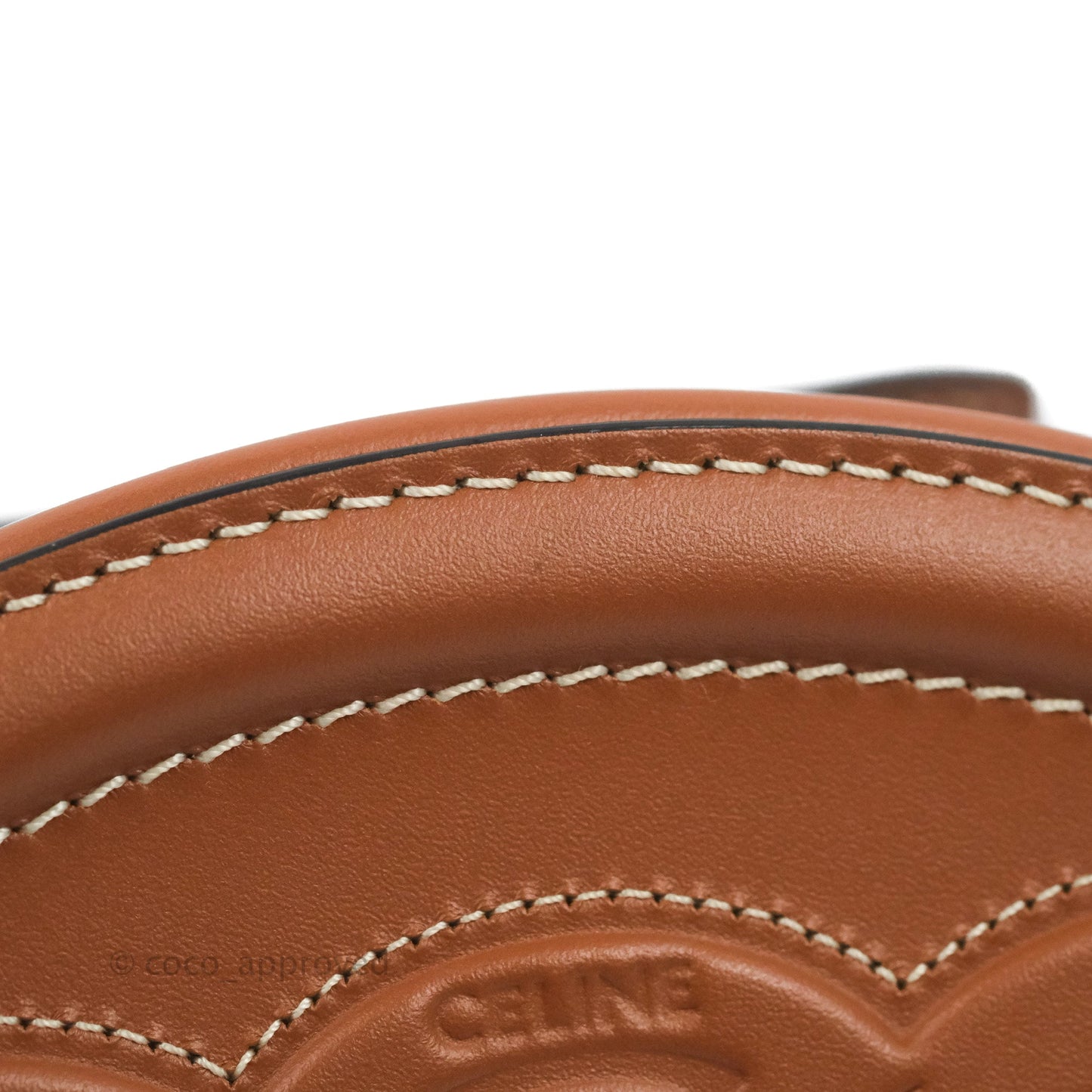 Celine Oval Bag Cuir Triophe Tan Calfskin