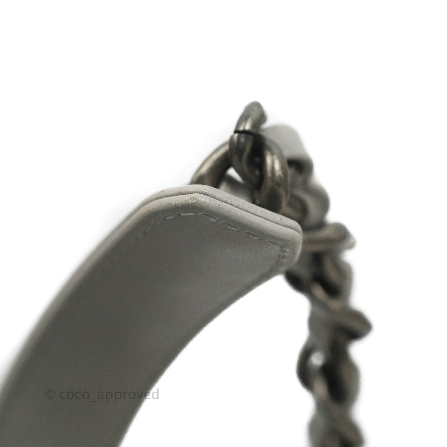 Chanel 19 Small Grey Mixed Hardware 21A