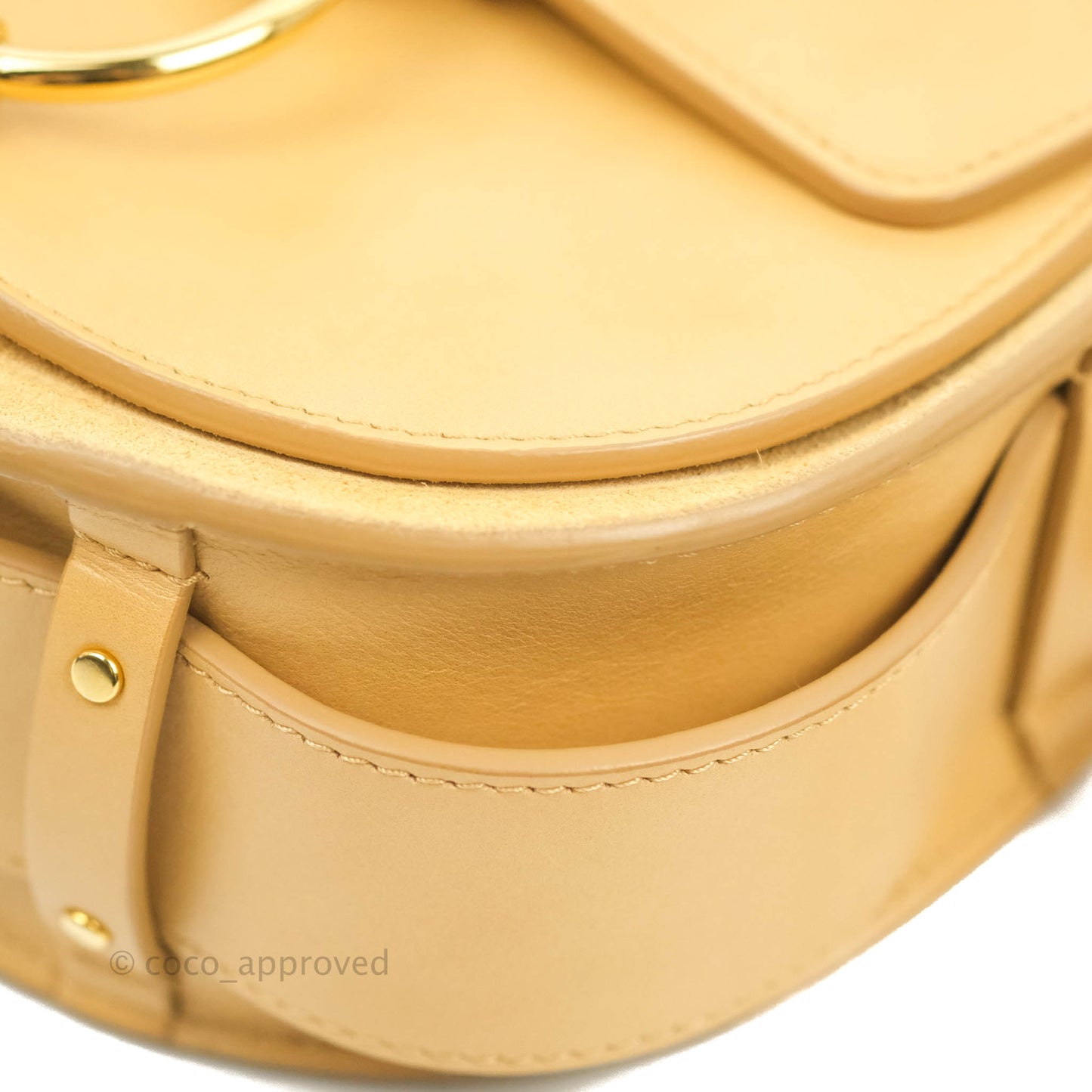 Chloé Small Tess Bag Beige Calfskin