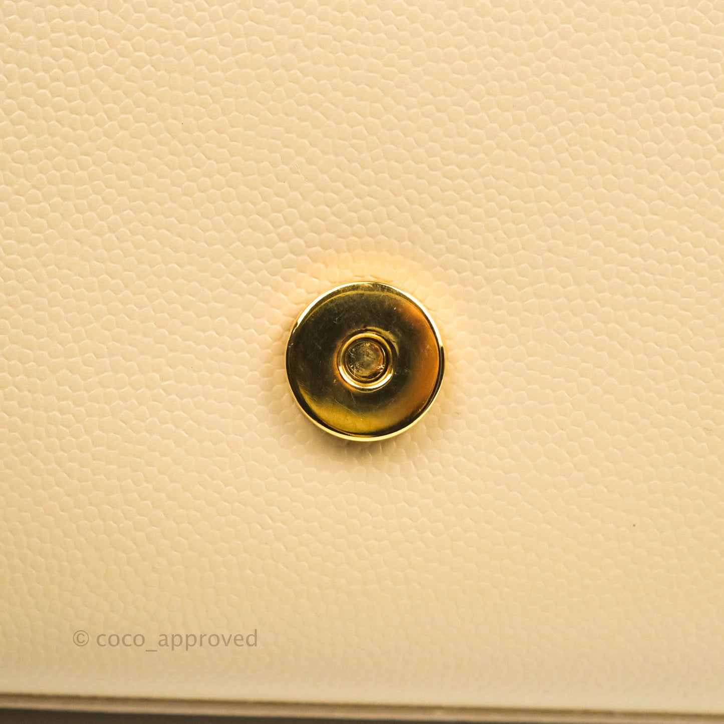 Saint Laurent Beige Kate Small Grained Leather Shoulder Bag Gold Hardware