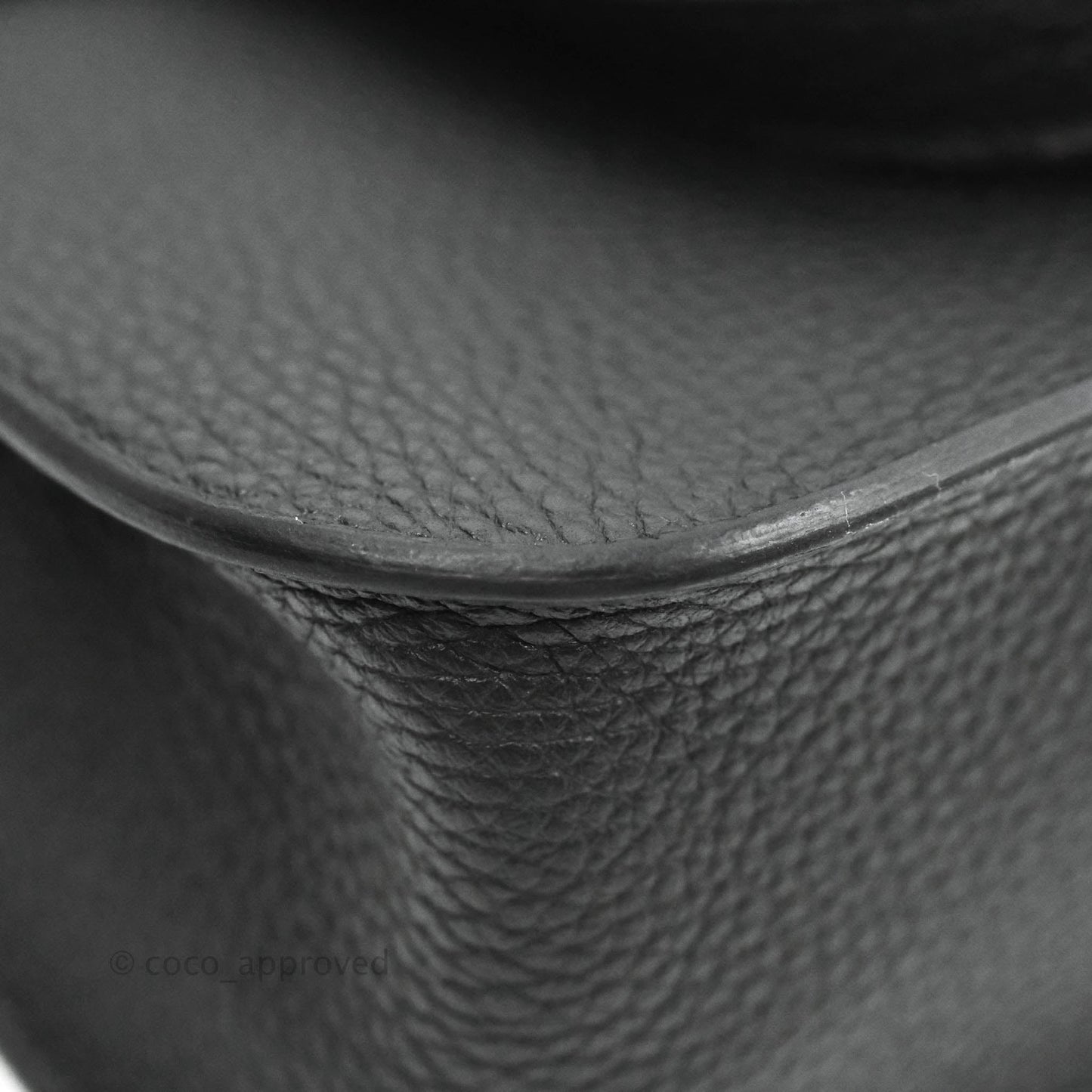 Hermès Halzan 25 Black Gold Hardware With Twilly