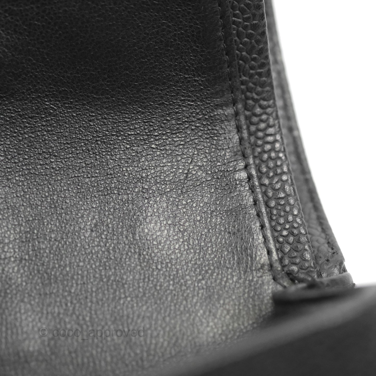 Chanel Small Classic Quilted Flap Black Caviar Gold Hardware