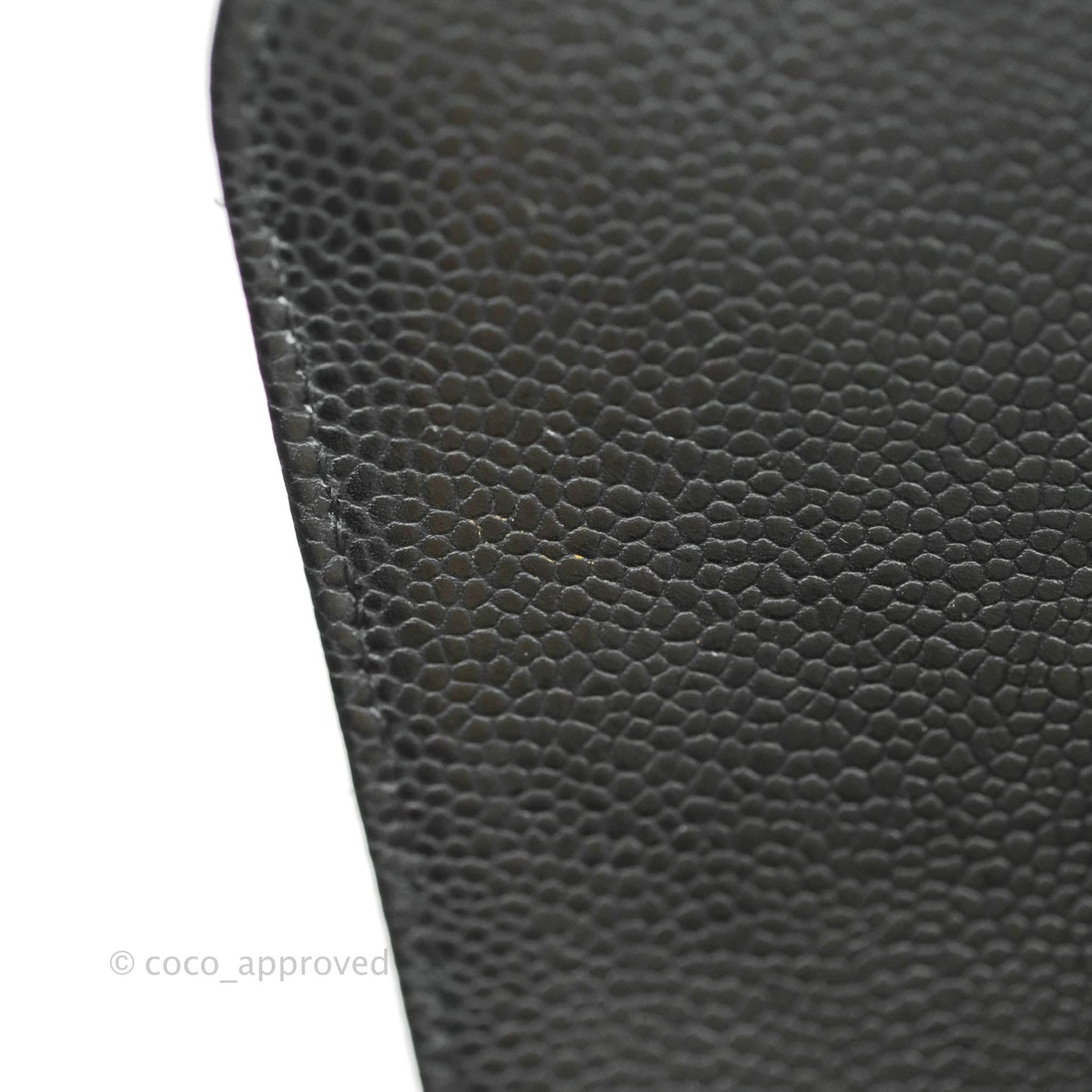 Chanel Jumbo Single Flap Black Caviar Gold Hardware