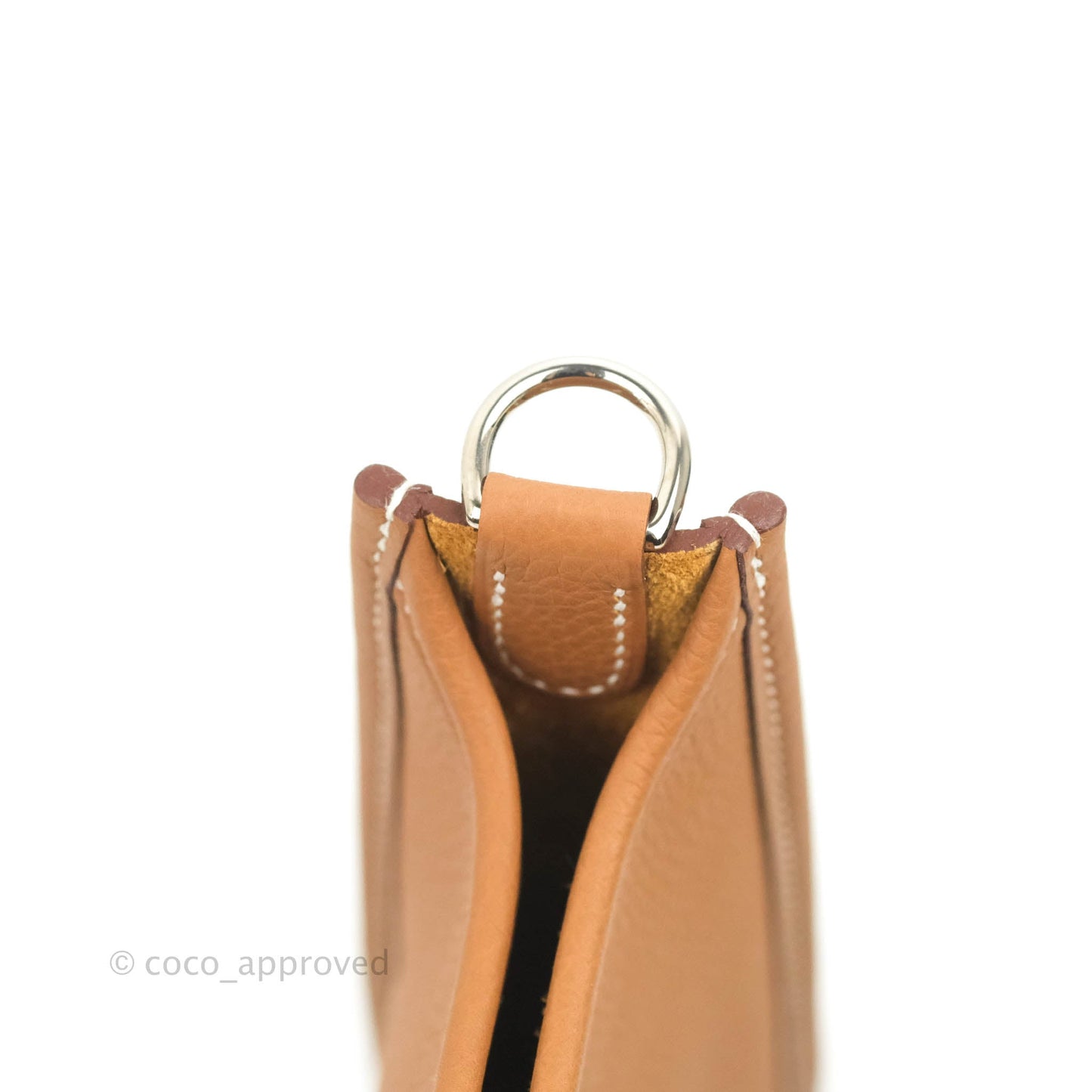 Hermès Mini Evelyne 16 Gold Clemence Palladium Hardware