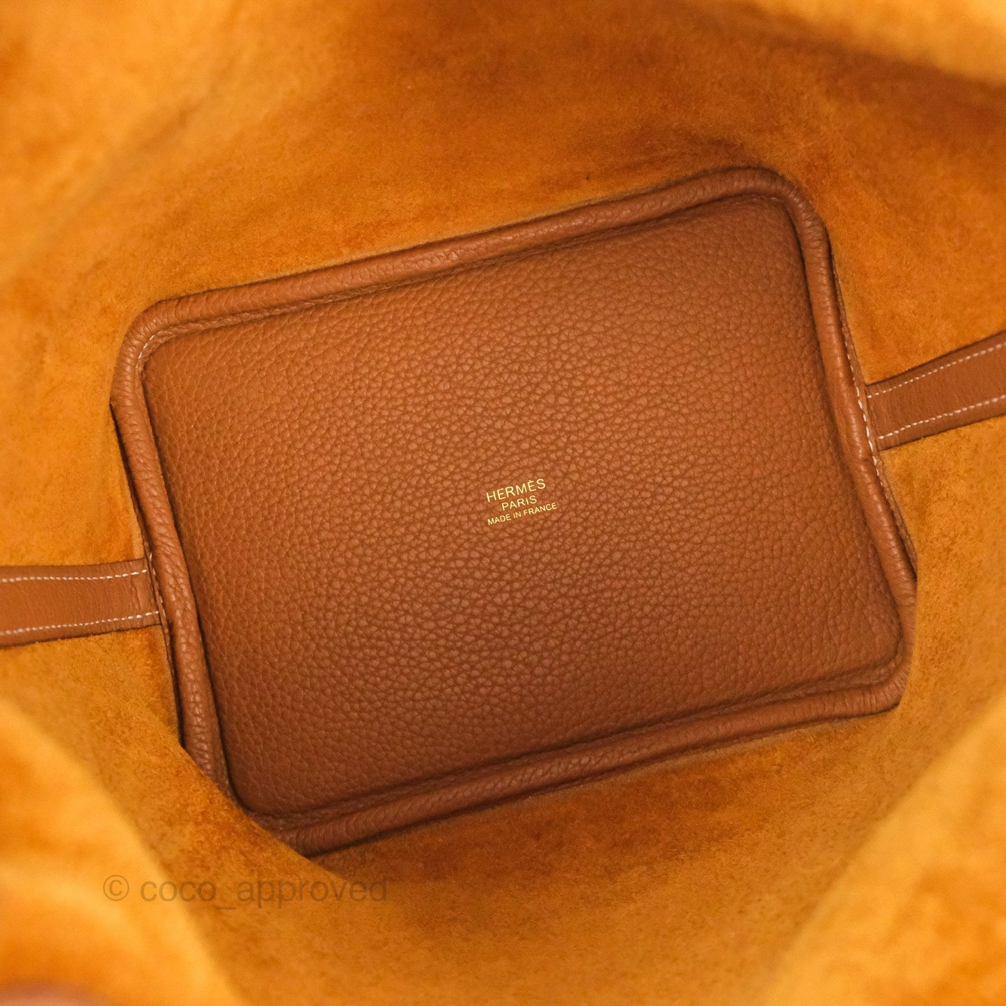 Hermès Picotin Lock 18 PM Gold Clemence Gold Hardware
