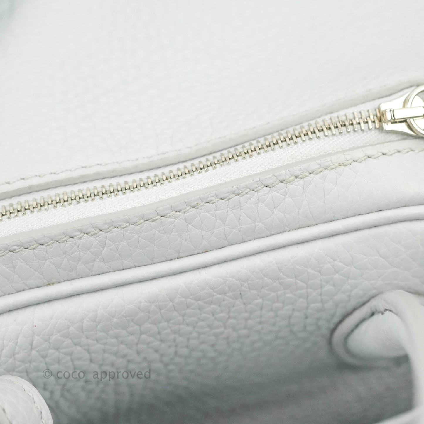 Hermès Lindy 26 Blue Glacier 8U Taurillon Clemence Palladium Hardware