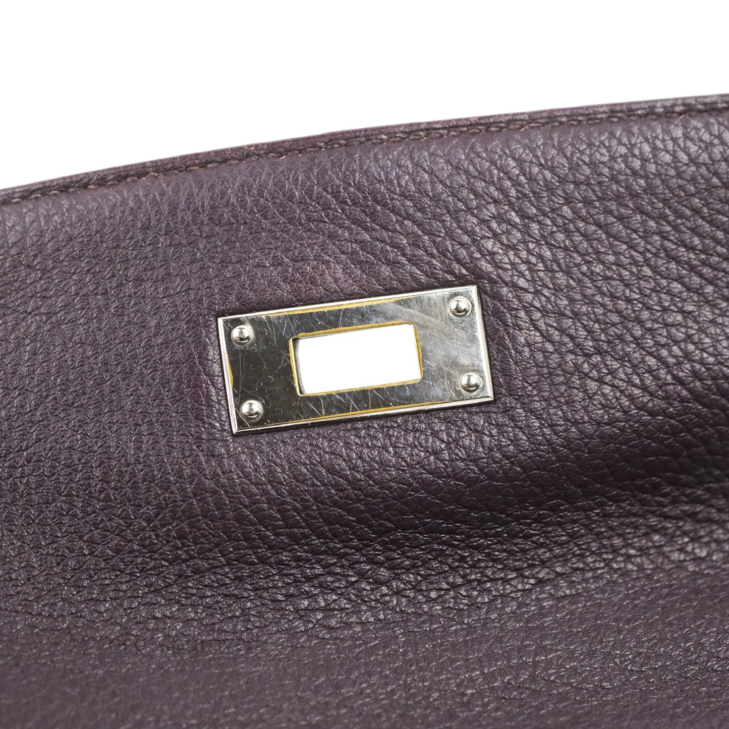 Hermès Retourne Kelly 28 Raisin TPM Palladium Hardware