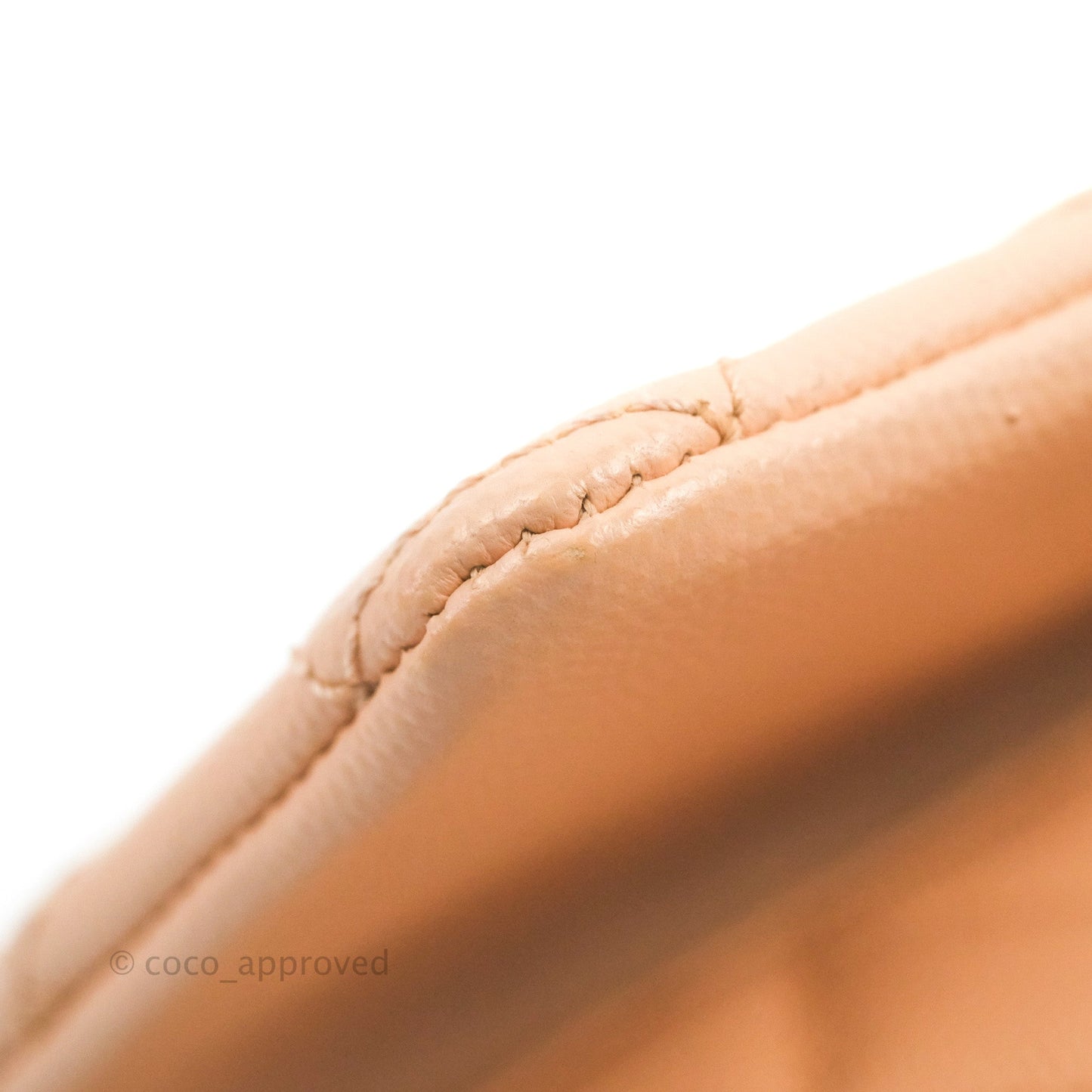 Chanel Mini Coco Handle Quilted Light Pink Caviar Gold Hardware