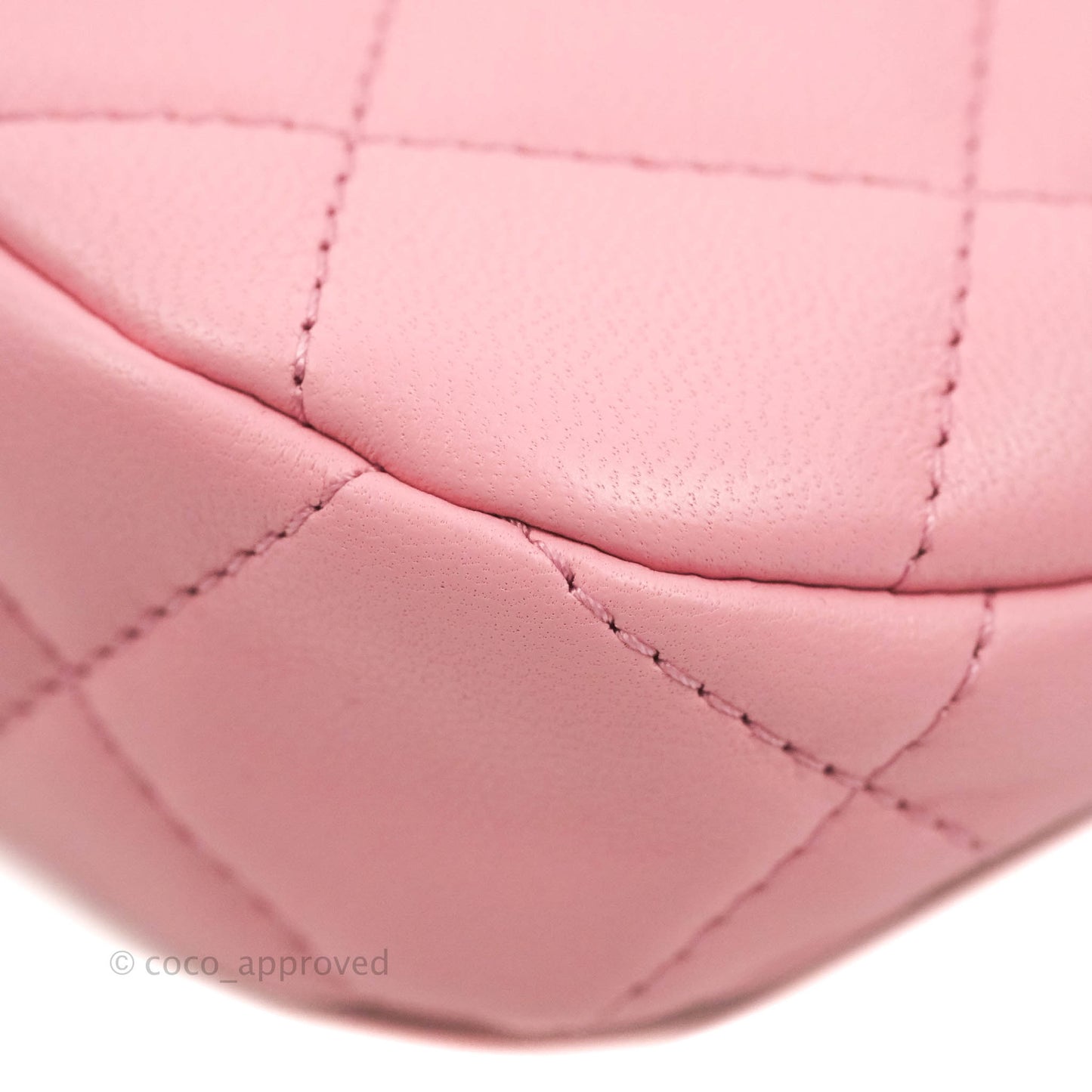 Chanel Quilted CC Chain Hobo Bag Pink Lambskin Aged Gold Hardware