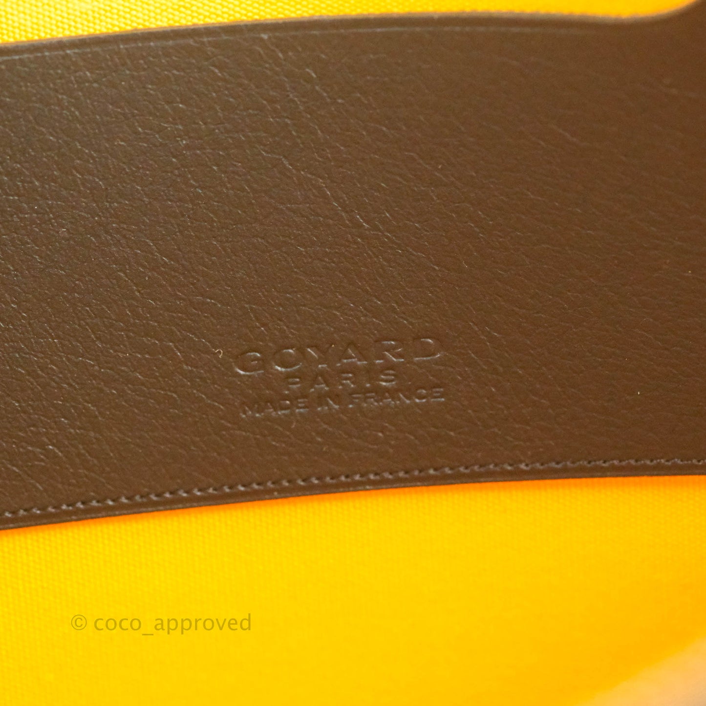 Goyard Senat Mgm Pocket Goyard Canvas & Chevroches Calfskin Silver Hardware