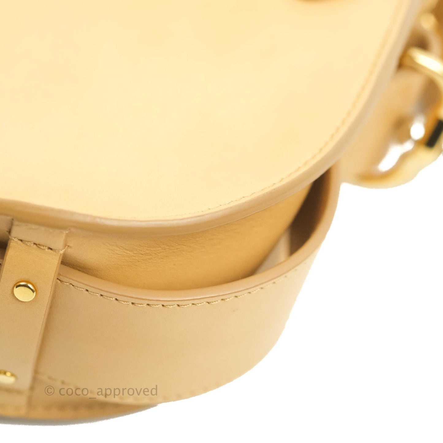 Chloé Small Tess Bag Beige Calfskin