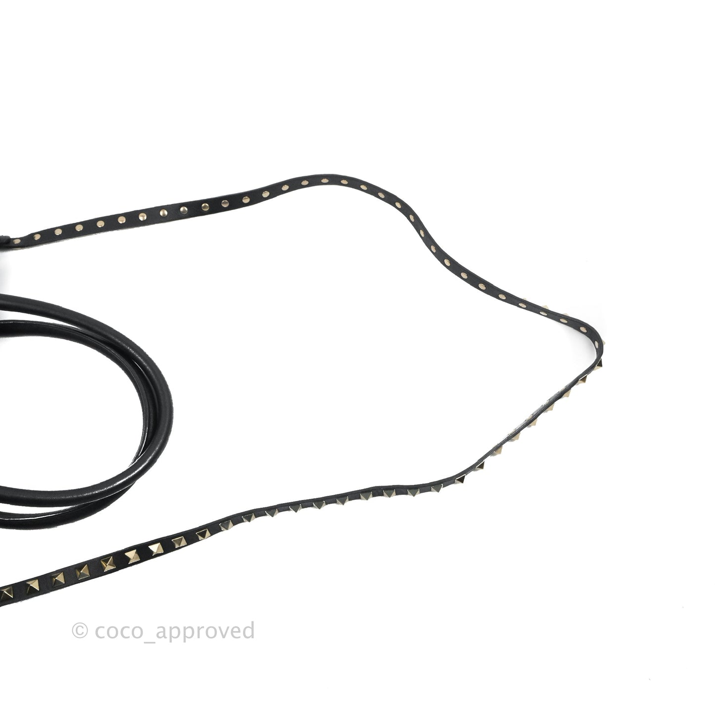 Valentino Garavani Small Rockstud Bag Black Calfskin