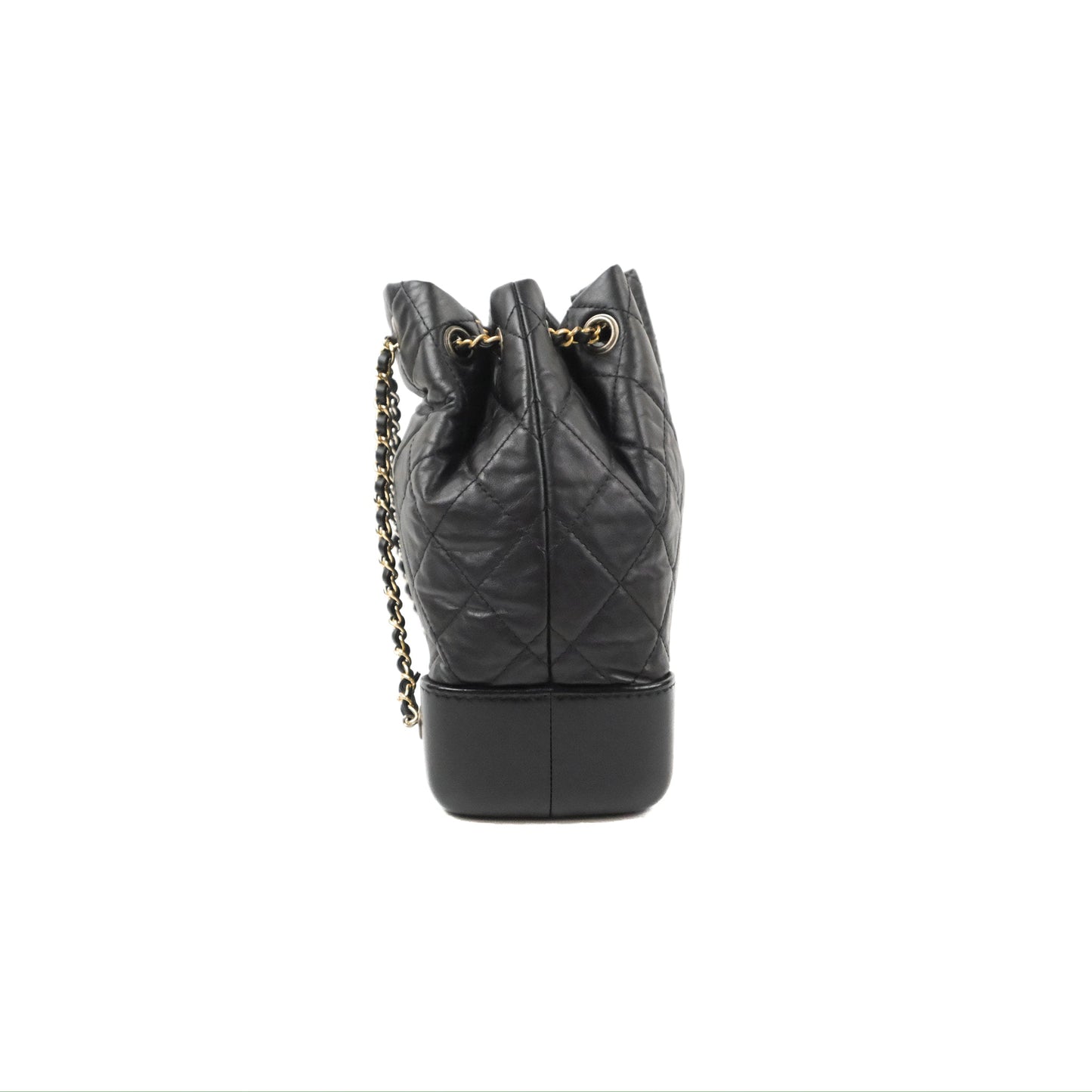 Chanel Small Gabrielle Backpack Black Aged Calfskin