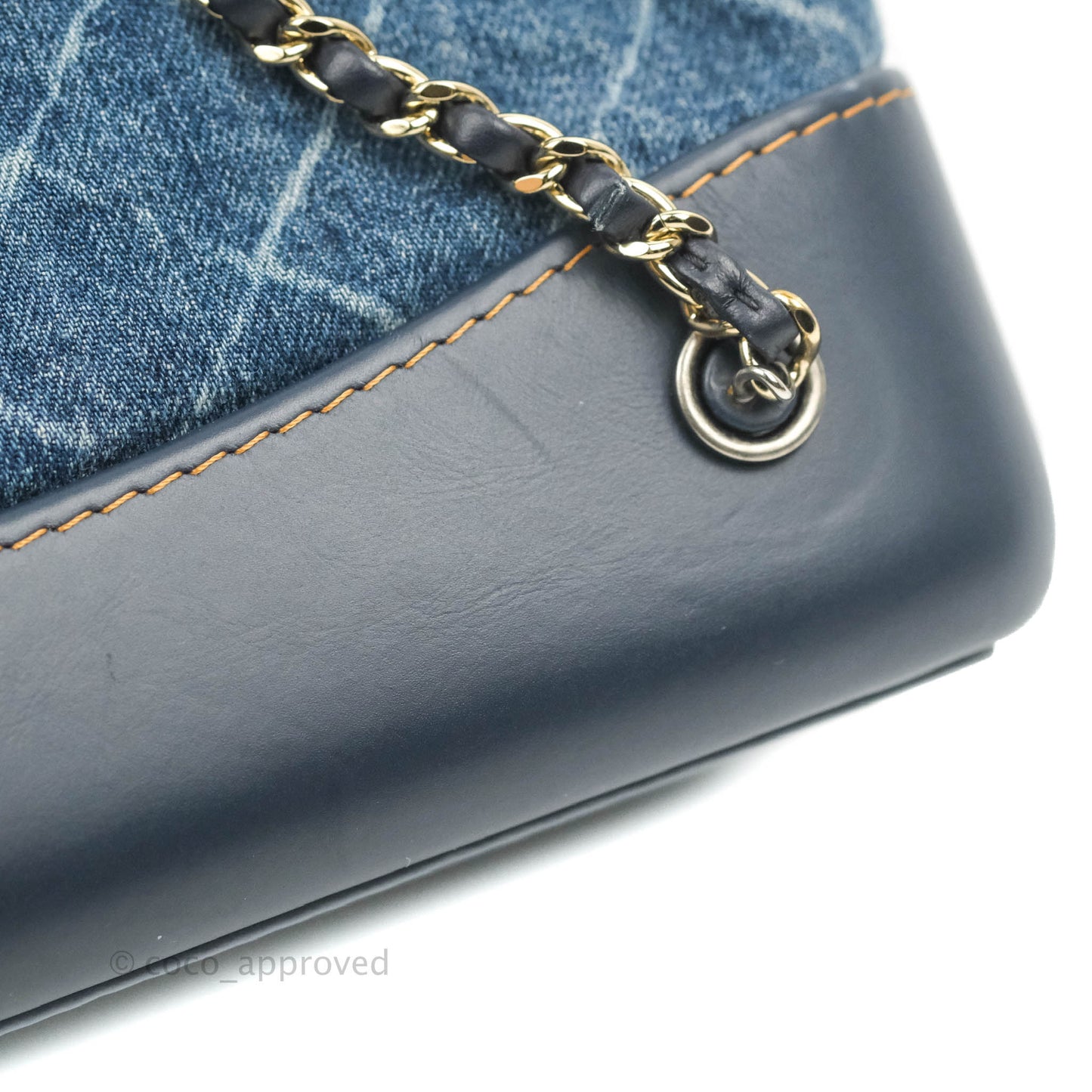Chanel Small Gabrielle Backpack Denim