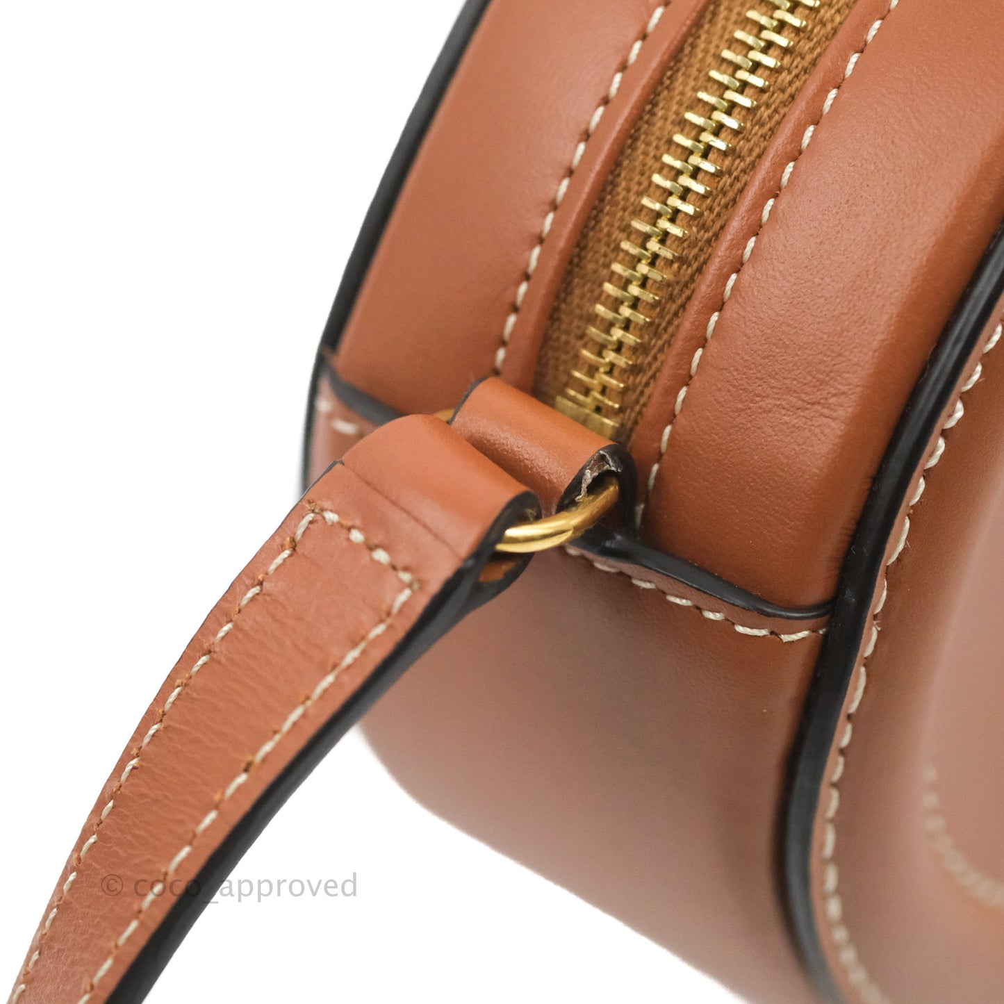 Celine Oval Bag Cuir Triophe Tan Calfskin