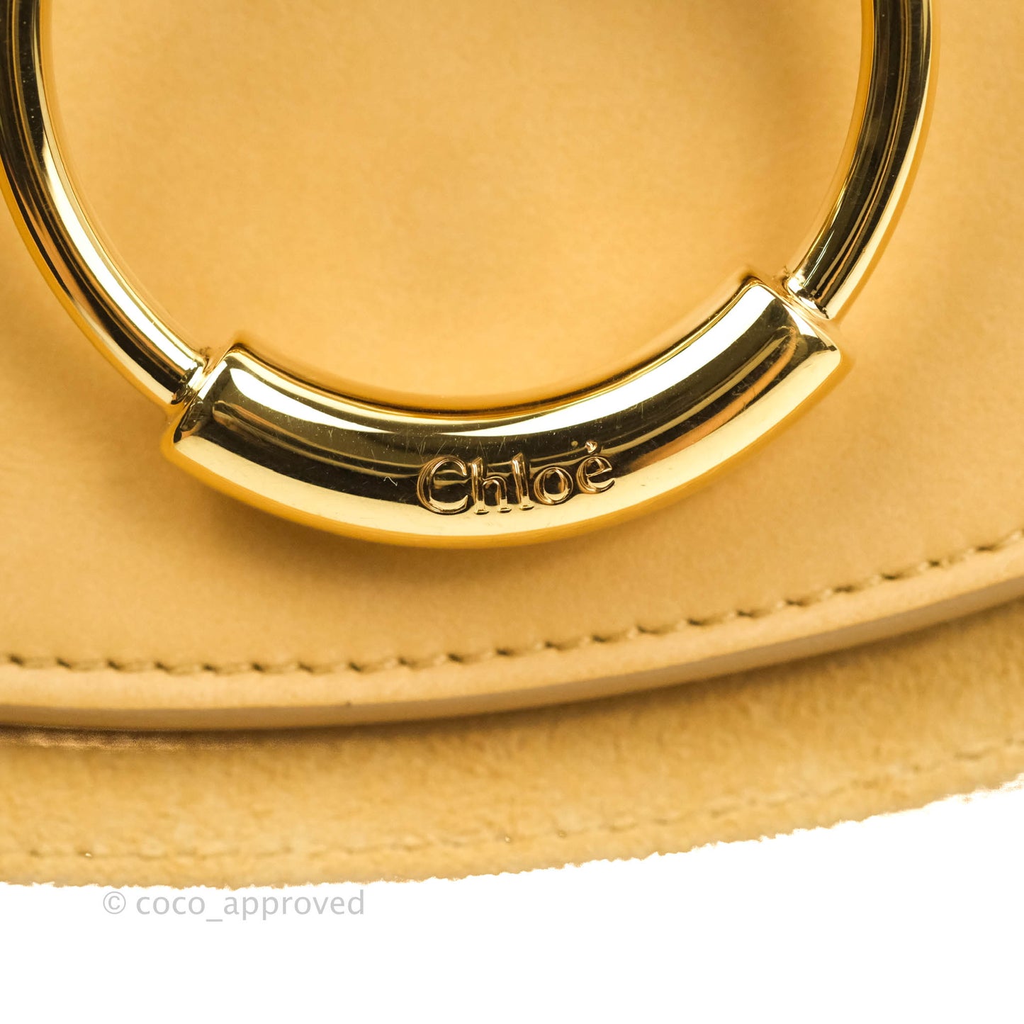 Chloé Small Tess Bag Beige Calfskin