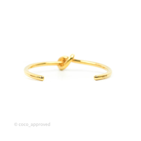Celine Knot Extra-thin Bracelet Gold Tone
