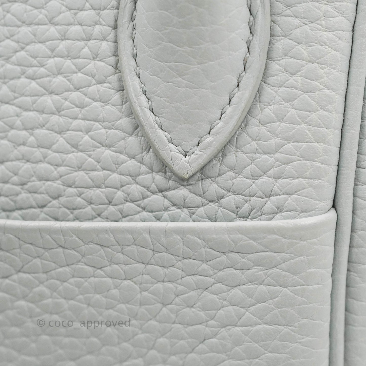 Hermès Lindy 26 Blue Glacier 8U Taurillon Clemence Palladium Hardware