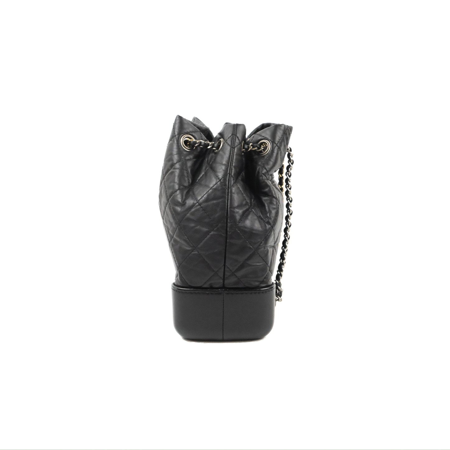Chanel Small Gabrielle Backpack Black Aged Calfskin