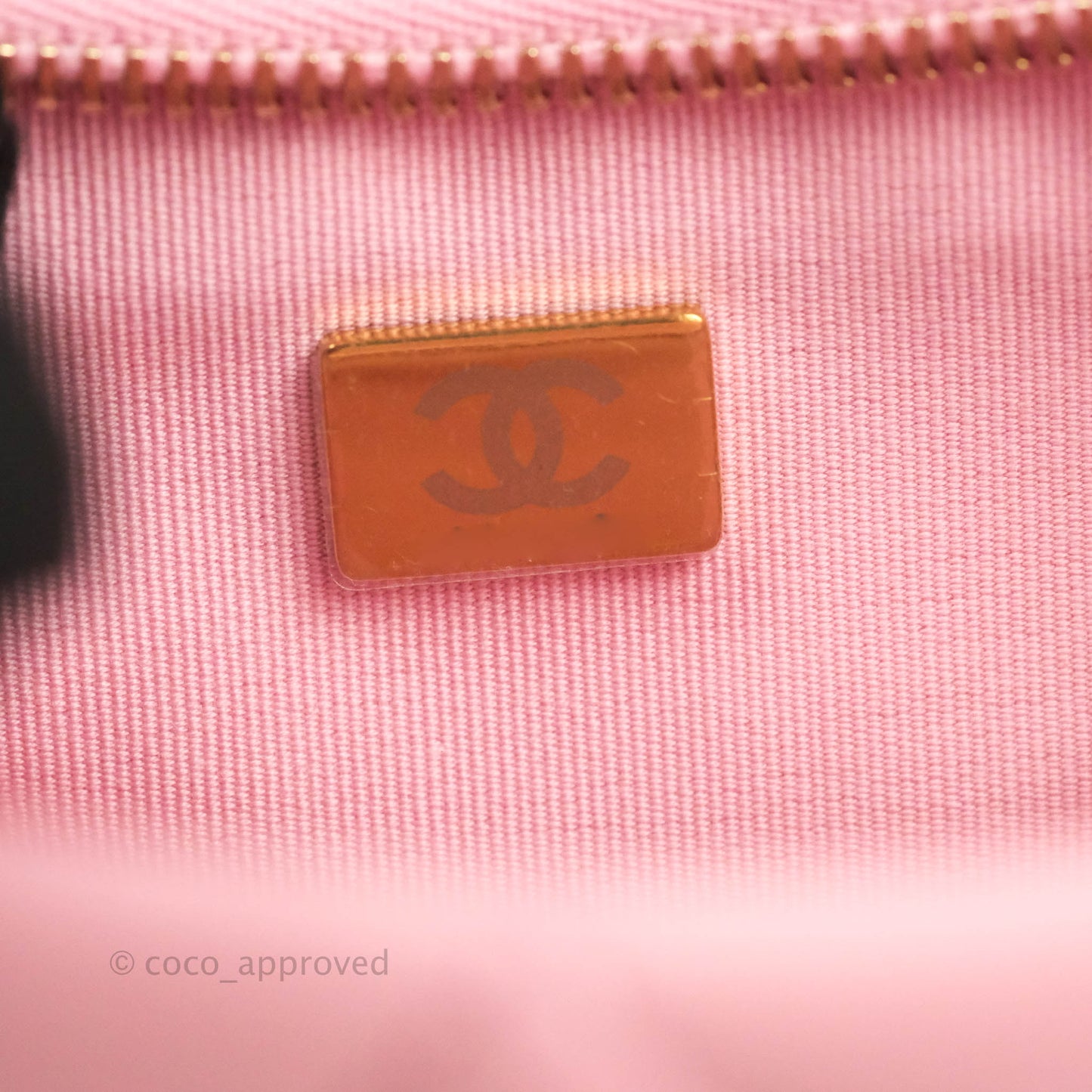 Chanel Quilted CC Chain Hobo Bag Pink Lambskin Aged Gold Hardware