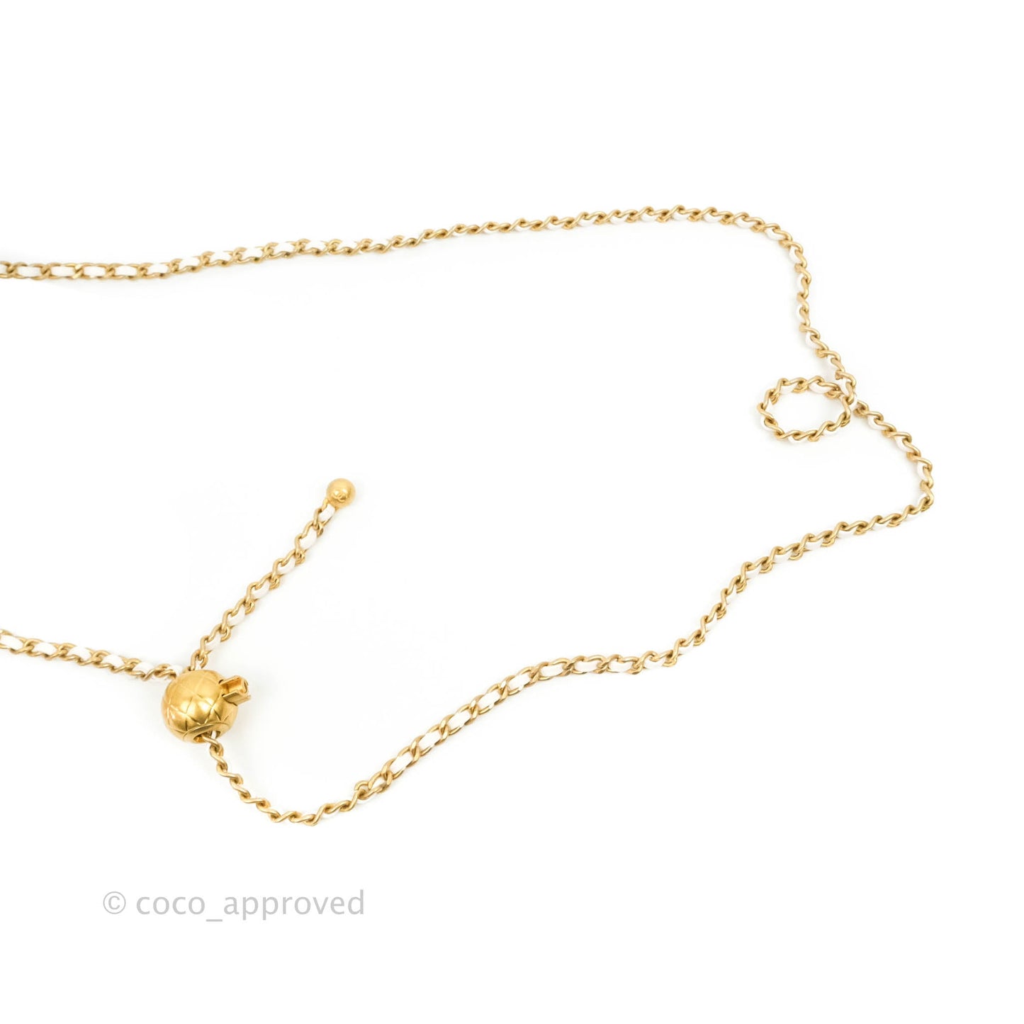 Chanel Mini Rectangular Pearl Crush Quilted White Lambskin Aged Gold Hardware