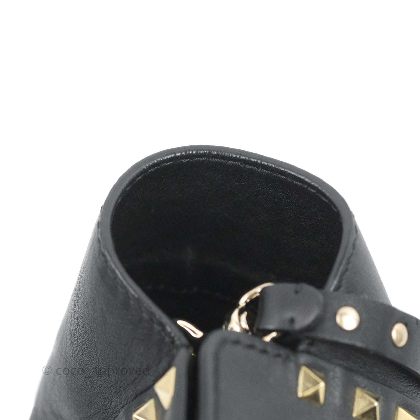 Valentino Garavani Small Rockstud Bag Black Calfskin
