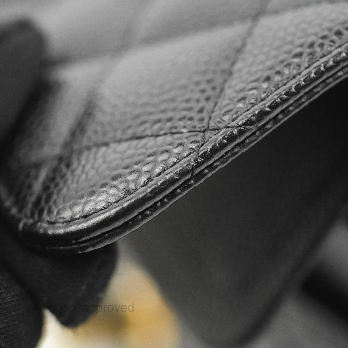 Chanel Small Classic Quilted Flap Black Caviar Gold Hardware