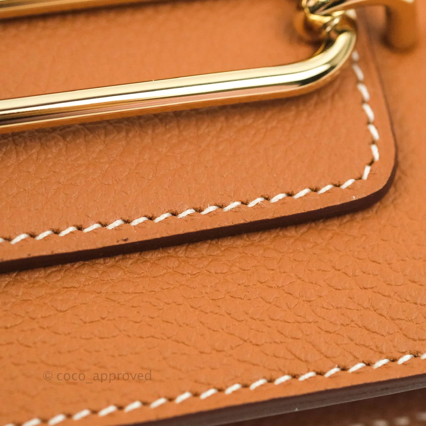 Hermès Roulis Slim Wallet Gold Gold Hardware