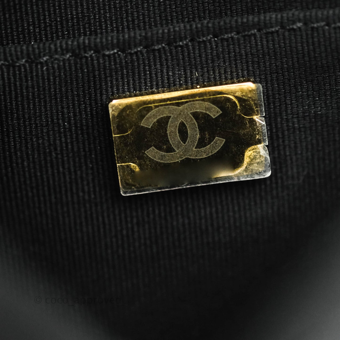 Chanel Quilted Small Camera Case Black Calfskin