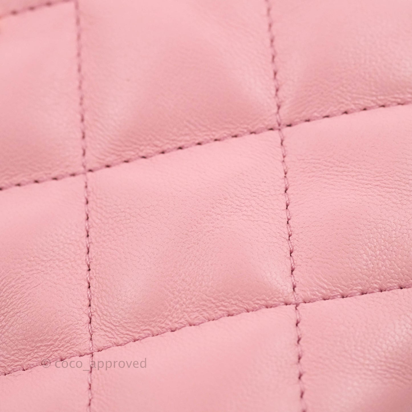 Chanel Quilted CC Chain Hobo Bag Pink Lambskin Aged Gold Hardware