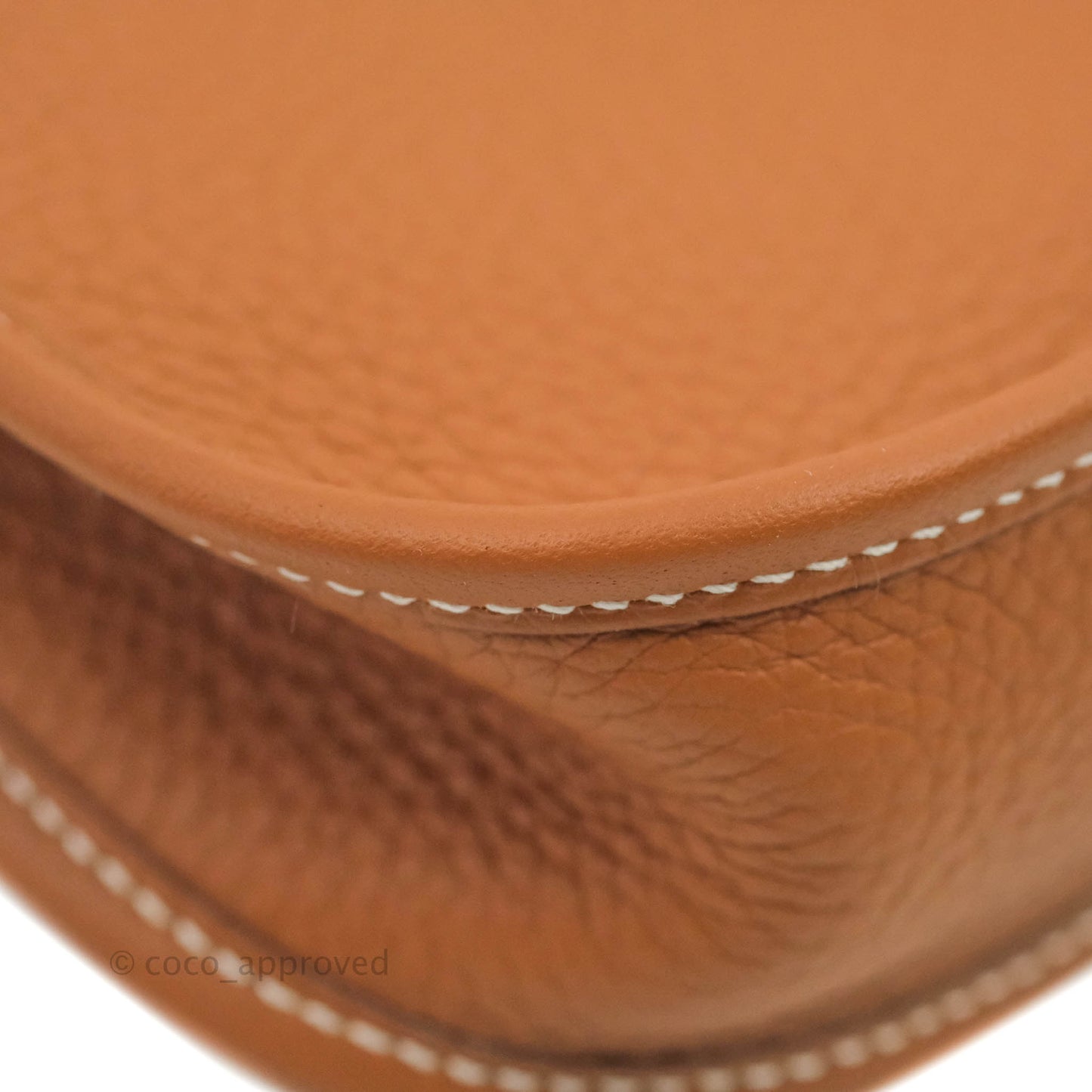 Hermès Mini Evelyne 16 Gold Clemence Palladium Hardware