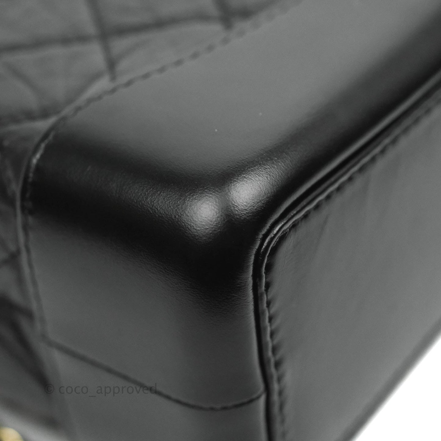 Chanel Small Gabrielle Backpack Black Aged Calfskin