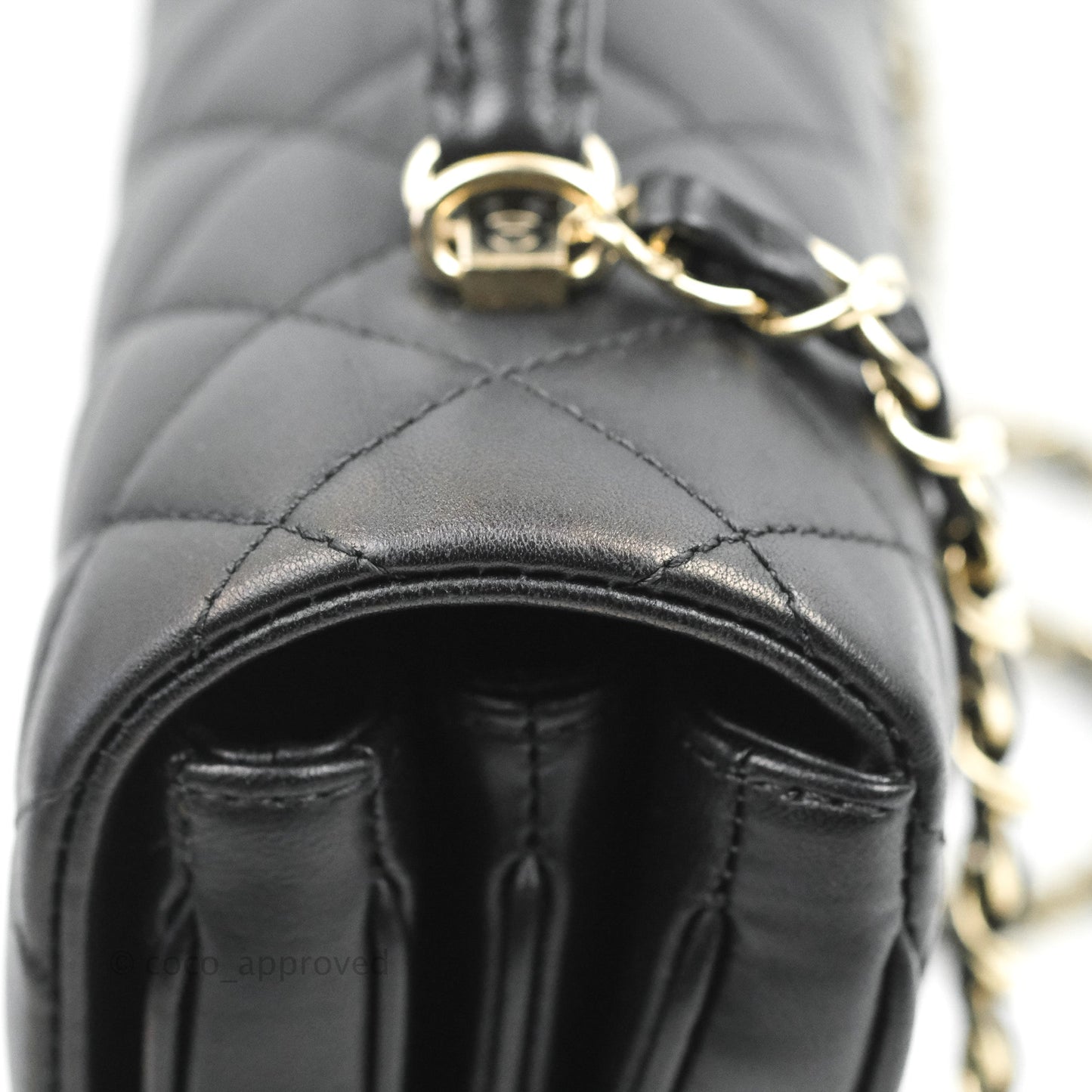 Chanel Quilted Small Citizen Chic Flap Black Lambskin Gold Hardware