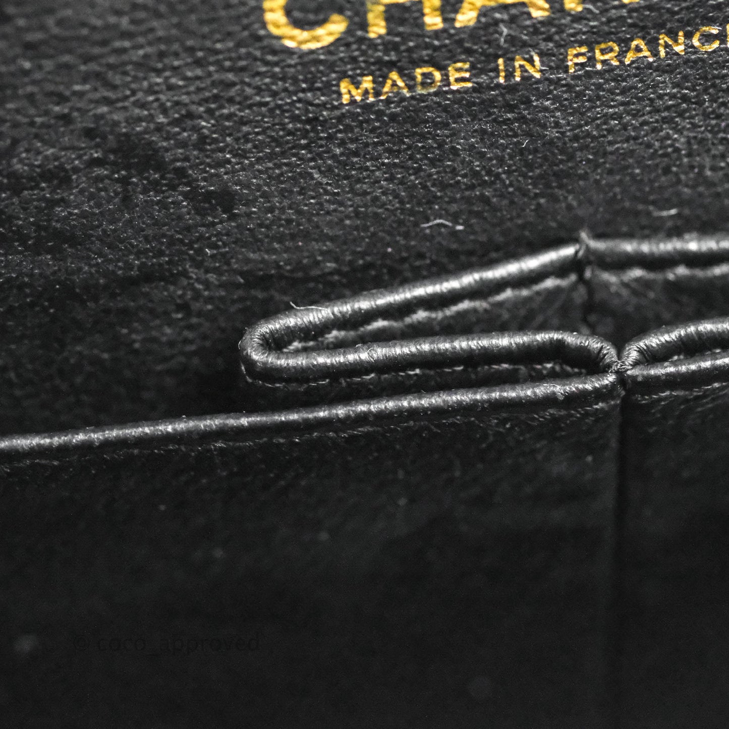 Chanel Small Classic Quilted Flap Black Caviar 24K Gold Hardware