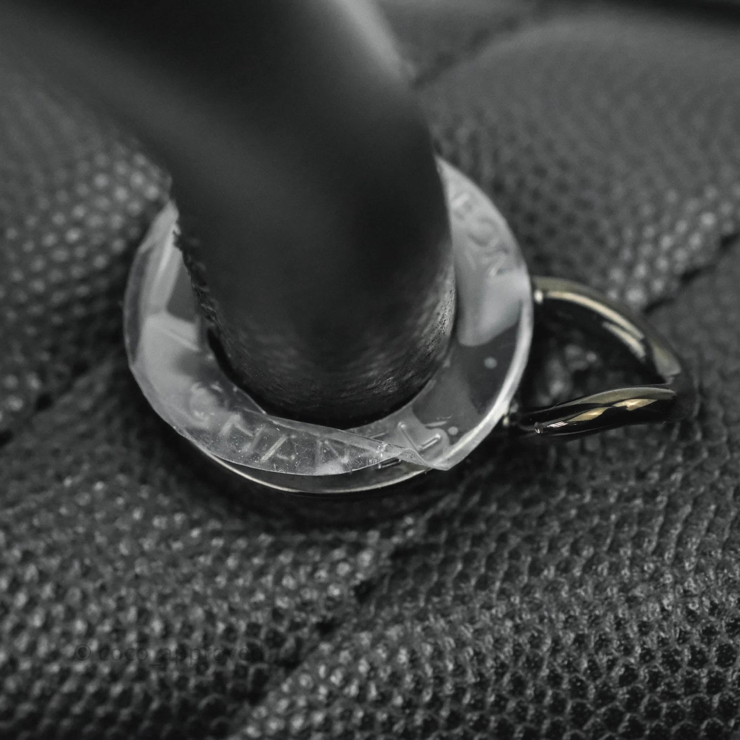 Chanel Mini Chevron Coco Handle Bag So Black Caviar